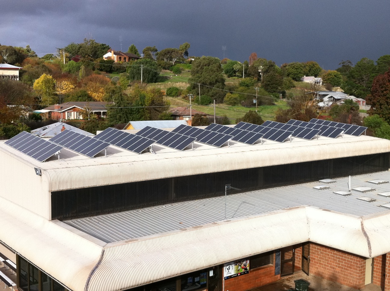 Solar Power at Clunes Recreation Reserve 15kw